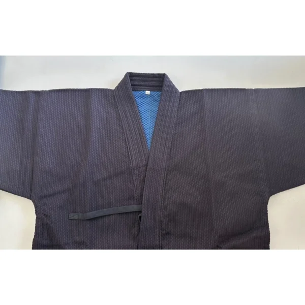 透氣款一重一劍 紺 劍道衣 (3) Breathable Single-Woven Kendogi – Navy Entry-Level Kendo Uniform